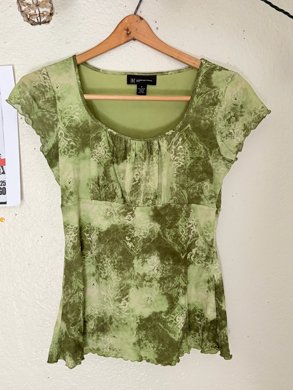 Y2K Paisley Milkmaid top